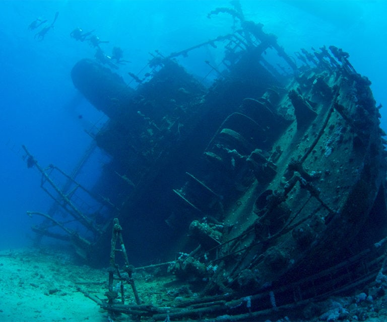 Giannis D wreck dive from All Star Red Sea